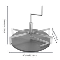 Rotary Crepe Spreader Commercial Grade Crepe Batter Spreader Stainless Steel Pancake Batter for Cafe Owners