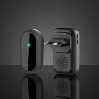 Long Range Self-Powered Wireless Entry Chime Adjustable Volume Kinetic Wireless Entry Chime 38 Chimes Battery-Maintenance-Free Door Chime for Elderly, Outdoor, Office