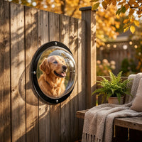 Pet Containment Window Transparent Pet Containment Bubble Transparent Pet Window Viewing Dome for Dogs, Pets, Yard