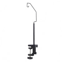 Carbon Steel Tabletop Lantern Hanger Stand Portable Clamp Lantern Holder Black Outdoor Gear