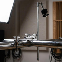 Cymbal Arm with Clamp Adjustable Angle Extension Cymbal Simple Installation to Install Drum Set Extension Mount for Stage, Studio