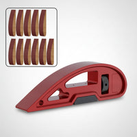 Adjustable Sanding Belt and Holder Set Portable Sanding Bow Curved Sandpaper Holder Sturdy for Woodworkers