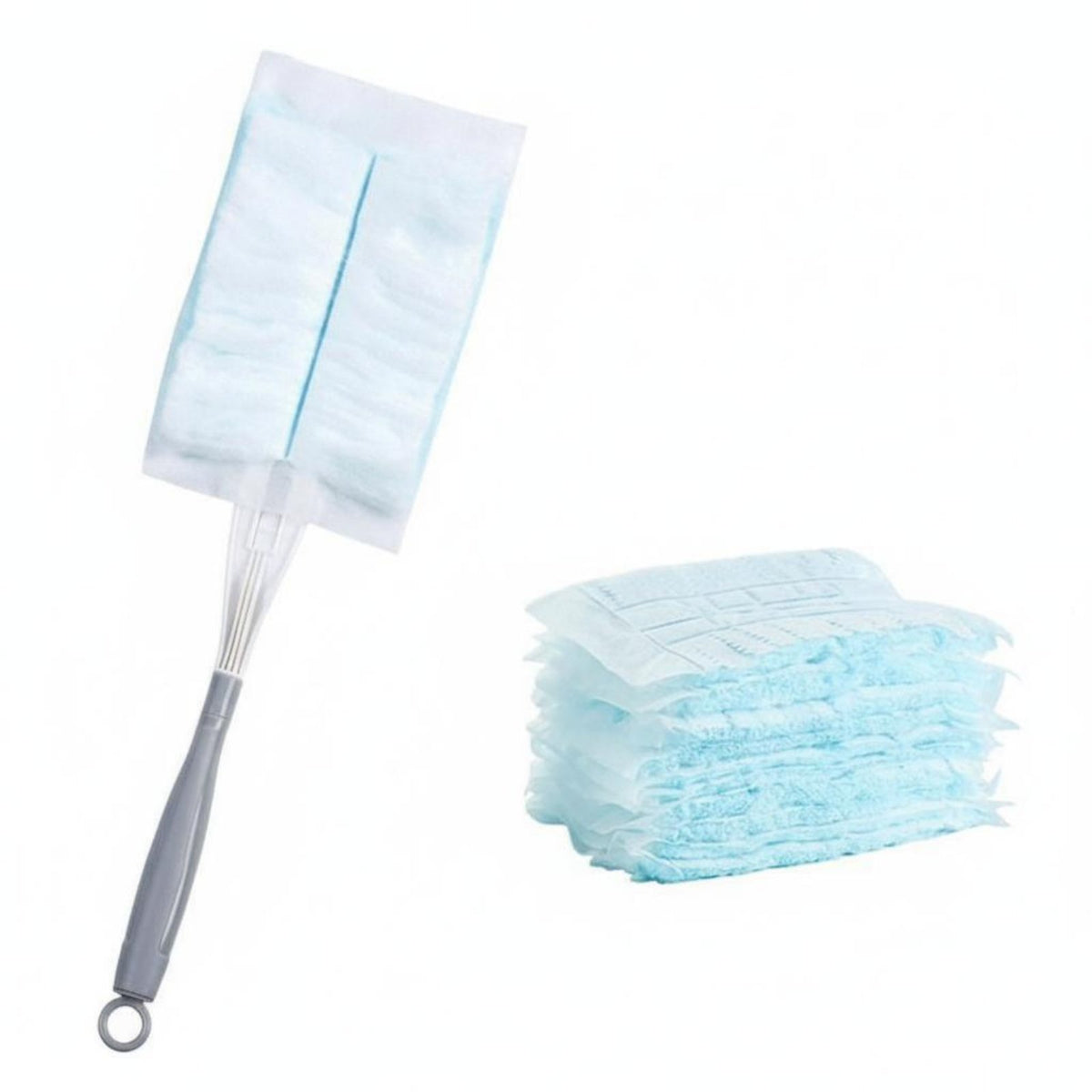Extendable Electrostatic rod single-use Refills Retractable narrow particlesing tool