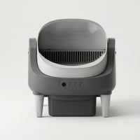 App-Controlled Smart Litter Box with Waste Drawer Electric Self-Cleaning Litter Box Enclosed Pet Supply for Living Room