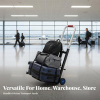 Foldable Hand Truck Lightweight Folding Hand Truck Heavy Duty Portable Moving Cart for Homeowners, Office Workers, Home Use, Shopping, Warehouse