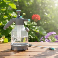 Pressurized Handheld Pump Sprayer Adjustable Manual Pressure Sprayer Compact Pump Spray Bottle Portable for Gardeners, Homeowners, Gardening, Cleaning, Indoor Plants