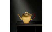 Decorative Teapot Engraved Brass Teapot Vintage-Style Decorative Piece for Decorators