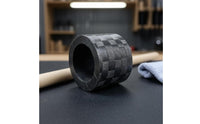 Cue Shaft Tip Ferrule Woven Pattern Billiard Cue Ferrule Hollow Center Sports Gear for Billiards