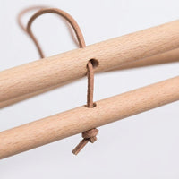 Bedroom Solid Wood Garment Rack for Small Space Organization, Wall Mounted Towel Bathroom Storage for Homeowners, Tea for Kitchen