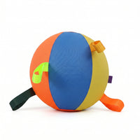 Dog Ball with Loops Versatile Interactive Dog Ball Rolling for Exterior Exercise, Yards