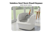 Cat Feline Waste Remover Rust-Resistant Stainless Steel Waste Scooper Efficient Sifting Metal Litter Sifter