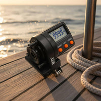 0-999 M Range Fishing Line Length Counter Digital Display Electronic Line Counter Memory Function for Trolling