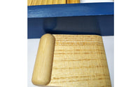 Ribbed Wooden Scraper with Block Handheld Guiro Percussive Wood Block Compact for Kindergarten