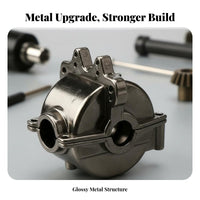 RC Gearbox Housing Metal Upgrade Durable Build for Wltoys 1/18