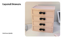 Stackable Desk Drawers adaptable Household Storage Minimalist and design