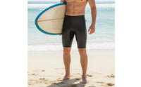 2mm Neoprene Shorts Glossy Neoprene Swim Shorts Thermal Waterwear Warm for Surfers, Pool Training
