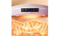 Heating Treatment Heated Waist Massager High-Frequency Vibration Electric Abdominal Massager Multi-Purpose EMS Muscle Stimulation Belt Portable for Home, Office