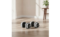 Adjustable Dumbbell Set Non-Roll Weights Non-Slip for Home Gym, Beginners