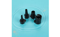 4 Pieces Inflatable Boat Adapter Valve High Strength Universal Pump Nozzle Kit for Water Sports, Outdoor
