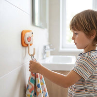 Mounting Hook, Little Dinosaur Hooks for Kids, Heavy Duty Sticky Wall Hooks, 5-10kg Capacity for Bathroom Kitchen