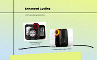 Brake-sensing waterproof rear light