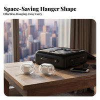 Transparent Cable Organizer Versatile Transparent Cable Organizer Case Space Saving Portable Case for Desk Organization, Backpack, Handbag