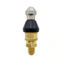 Inline Pressure Washer Nozzle Adapter Compact Drain Cleaning Nozzle Adapter