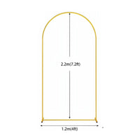 Wedding Gilded Arch Moon Gate Arch Decorative Frame for Event Planners, Photographers, Photo Booths