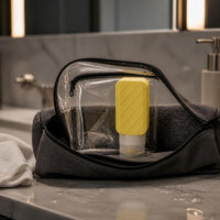 4-Pack 90ml Travel Bottle Set, Leakproof Squeezable Silicone Toiletries Containers