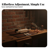 Includes 2 Wood Blocks & Wrench Acoustic Guitar Bridge Bonding Fixture Easy to Use Luthier Bridge Gluing Jig Long-Lasting for Luthiers