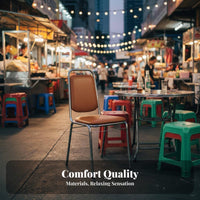 Folding Leg Stand Space Saving Folding Canteen Table Rust-Resistant Commercial Furniture for Restaurant Owners, Homeowners, Canteens, Outdoor, Kitchen