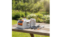 Compact Fruit Bag Opener Portable Automatic Bag Opener Electric Tool Easy to Use for Farmers, Orchards, Field Work