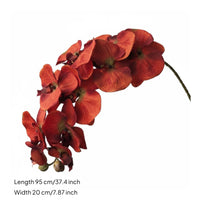 Vase Decoration Artificial Flower Lifelike Fake Flower Modern Design for Tabletop, Living Room, Office