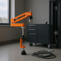 Clamp Mount Cantilever Tapping Bracket Hex Key Included Tapping Cantilever Bracket for Workbench, Workshop