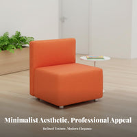 Modern Aesthetic Reconfigurable Modular Seating System Customizable Layout Configurable Block Seating Space-Saving Commercial Furniture High-Density Foam for Interior Designers, Families, Reception Area, Early Learning Centers, Lounging, Social Gatherings