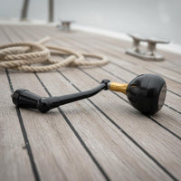 Comfortable Grip Fishing Reel Power Knob Adds Leverage Revolving Reel Handle for Anglers