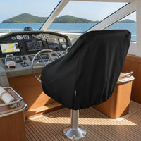 Boat Seat Cover Waterproof Marine Chair Cover Dustproof Steering Station Seat Protector for Outdoor