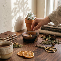 Incense Burner Sticks Holder Glossy Incense Burner Sticks Holder with Small Tray for Home Decor