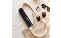 Cordless Hair Straightener Brush Portable Hair Straightener Brush for Mobile Users, Travel, on the Go