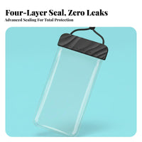 Waterproof Mobile Protector High Clearness Underwater Phone Case Aquatic Design Mobile Accessory for Swimmers, Outdoor Enthusiasts, Diving, Beach