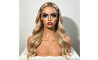 Mannequin Head with Shoulders Molded Neck Mannequin Head Bust Realistic Jewelry Display Bust
