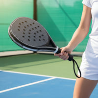 Shoreline Racket Sport Racket Set Non-Slip Grip Beginner Paddle Tennis Set Sweat-Resistant Handle Racket Sport Racket with Balls and Bag for Beginners