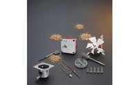 Grill Replacement Parts Kit 5-Piece Auger Motor Kit Compatible Induction Fan Replacement