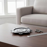 Rotating Chair Plate 360 Degree Rotation Ball Bearing Turntable Low Noise Rotating Tray Bearing for Home Improvers