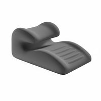 Breathable Contoured Memory Foam Pillow Multi-Functional Bed Lounging Pillow Adjustable Headrest Face down Support Cushion for Students, Readers, Dorm Room, Floor