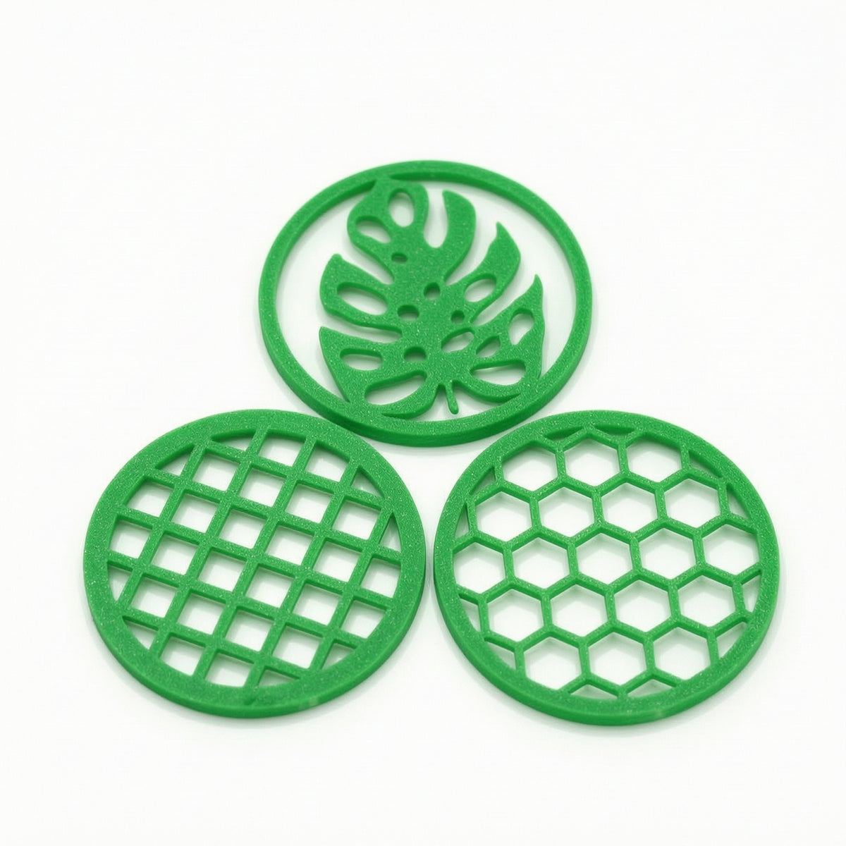 3 Pieces Circular Propagation Covers with Cutouts Flat Cutting Supports for Gardeners