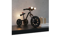 Metal Construction Vintage Cycle Table Lamp Decorative Lighting Steampunk Table Lamp Retro Design Home Decor Corded Design for Living Space
