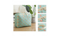 Zippered Storage Bag with Handles Sturdy Oxford Cloth Storage Bag Sturdy Extra Large for Movers, Home Organization, Dorm Rooms