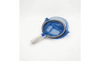 Fine Mesh Pool Skimmer Net with Aluminum Handle Liner-Safe Pool Hand Leaf Skimmer Net Lightweight Cleaning Tool Sturdy for Swimming Pools, Spas, Hot Tubs