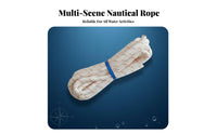 Wear-Resistant Anchor Rope High-Strength Mooring Rope Long-Lasting Braided Utility Cord Heavy Duty for Yacht Owners, Fishermen, Kayakers, Anchoring, Fishing, Dock